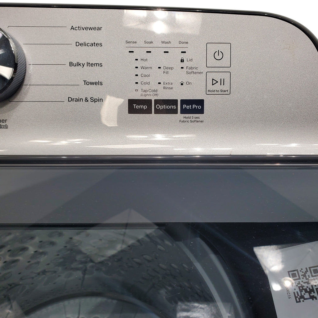 Pictures of Maytag Volcano Black Pet Pro Top Load 4.7 cu. ft. Washer with Deep Fill option and Built-in Water Faucet - Open Box - Neu Appliance Outlet - Discount Appliance Outlet in Austin, Tx