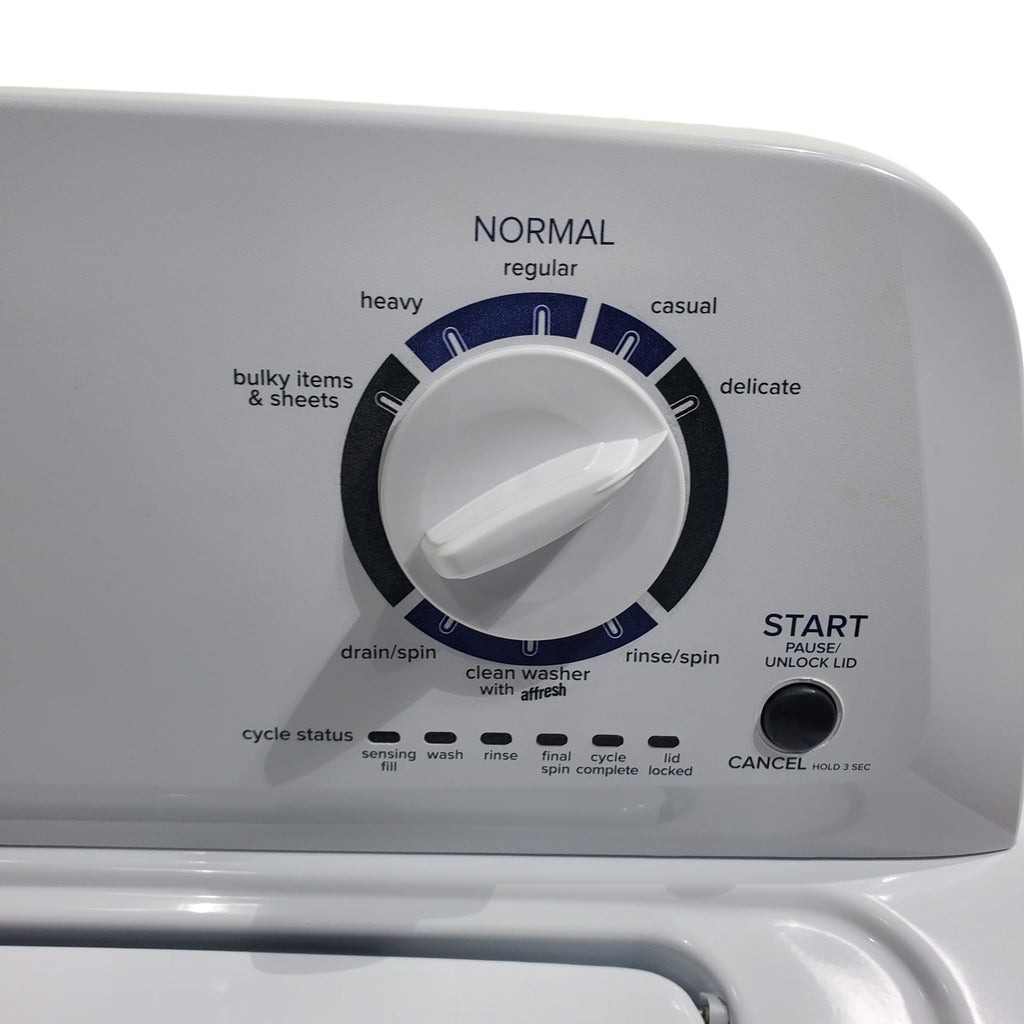 Pictures of White Amana 3.5 cu. ft. Top-Load Washer with Deep Water Wash Option - Open Box - Neu Appliance Outlet - Discount Appliance Outlet in Austin, Tx