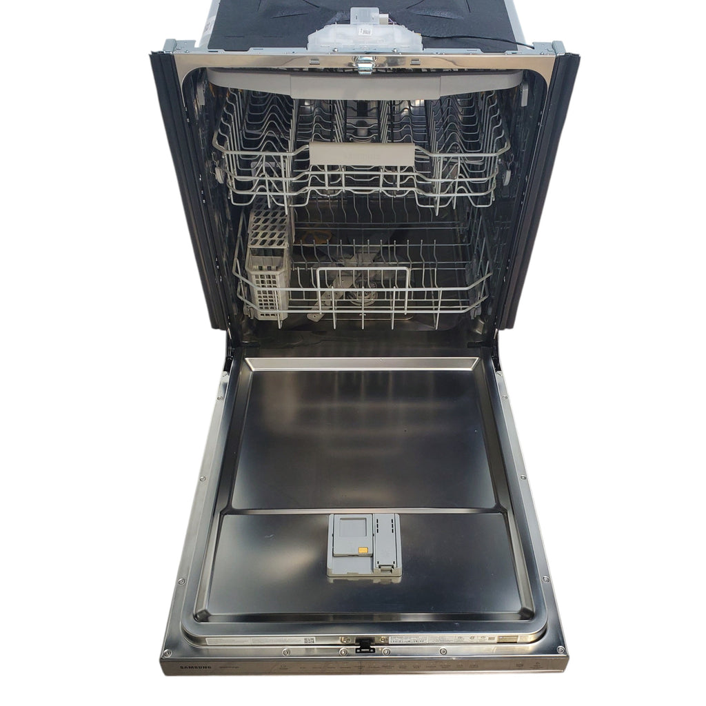 Pictures of Samsung Stainless Steel Smart 46 dBA Dishwasher with StormWash plus Handle and AutoRelease Door - Open Box - Neu Appliance Outlet - Discount Appliance Outlet in Austin, Tx