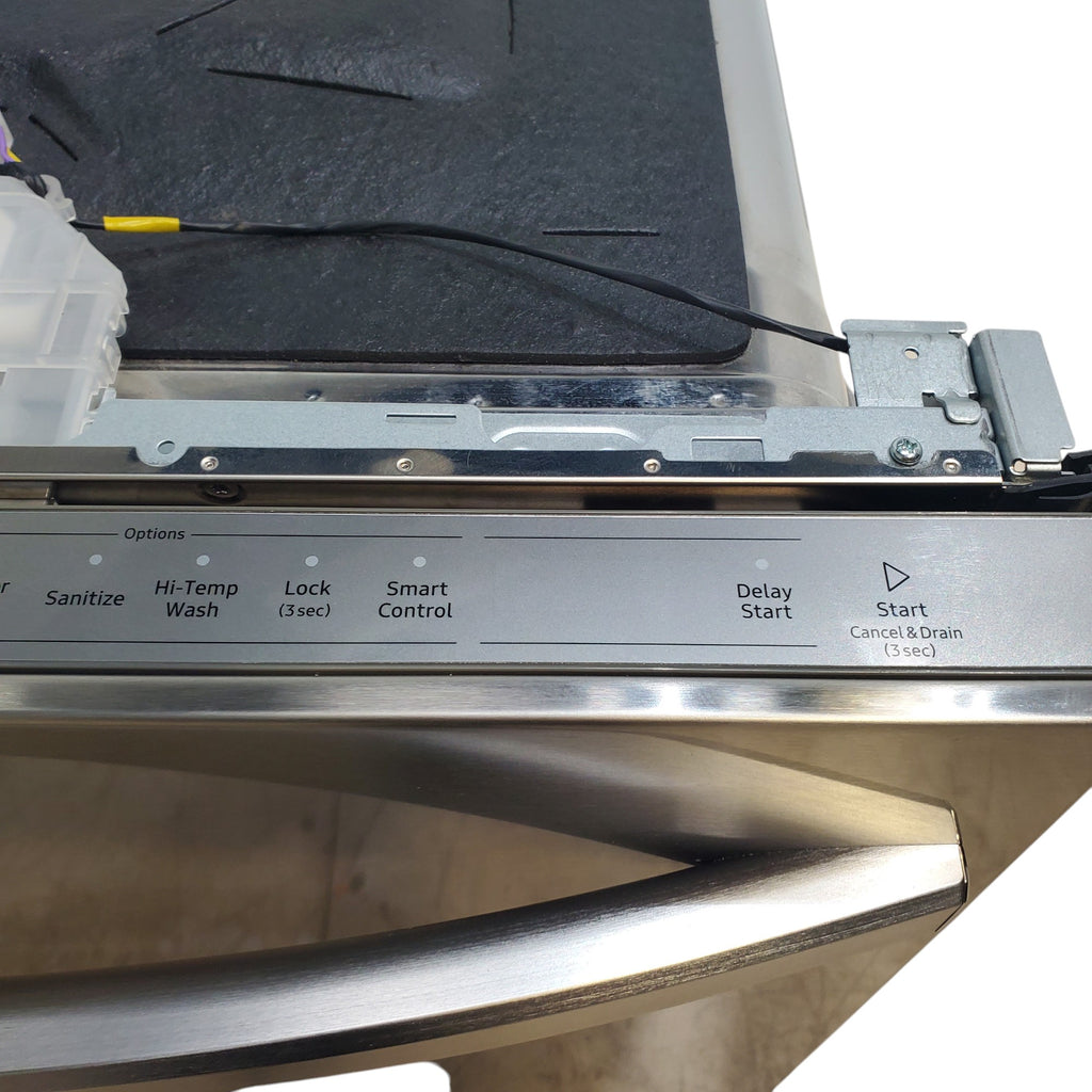 Pictures of Samsung Stainless Steel Smart 46 dBA Dishwasher with StormWash plus Handle and AutoRelease Door - Open Box - Neu Appliance Outlet - Discount Appliance Outlet in Austin, Tx