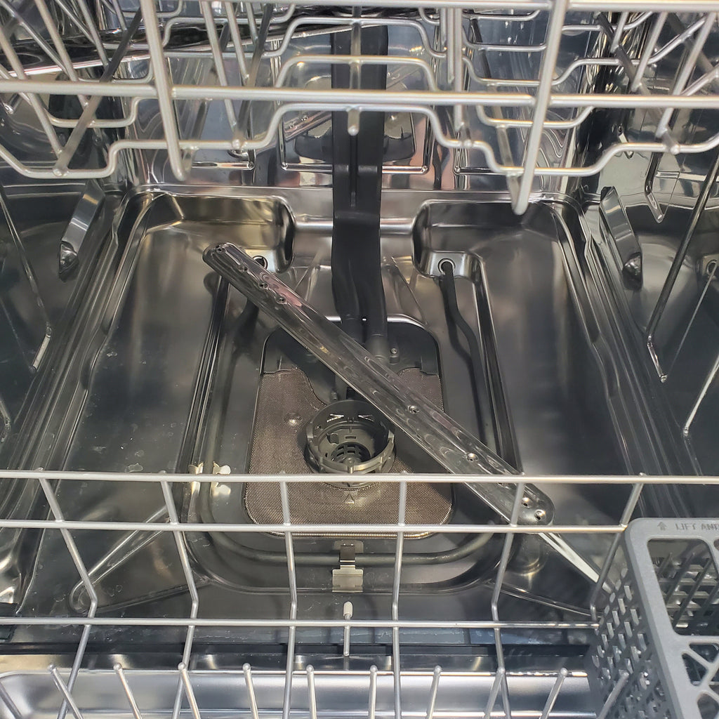 Pictures of 24 in. KitchenAid PrintShield ENERGY STAR Black Stainless Steel with PrintShield™ Finish Built-In Front Control Tall Tub 39 dBA Dishwasher with Stainless Steel Tub - Scratch & Dent - Moderate - Neu Appliance Outlet - Discount Appliance Outlet in Austin, Tx