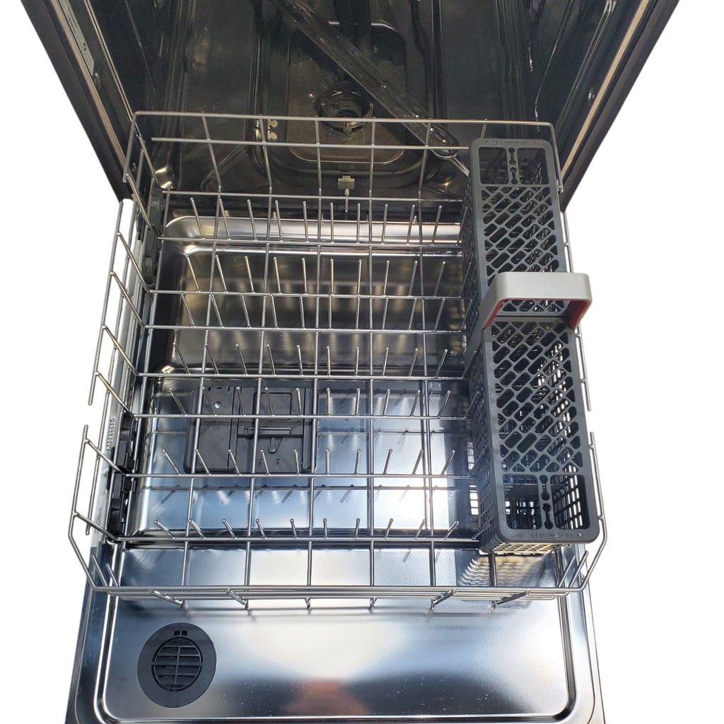 Pictures of 24 in. KitchenAid PrintShield ENERGY STAR Black Stainless Steel with PrintShield™ Finish Built-In Front Control Tall Tub 39 dBA Dishwasher with Stainless Steel Tub - Scratch & Dent - Moderate - Neu Appliance Outlet - Discount Appliance Outlet in Austin, Tx