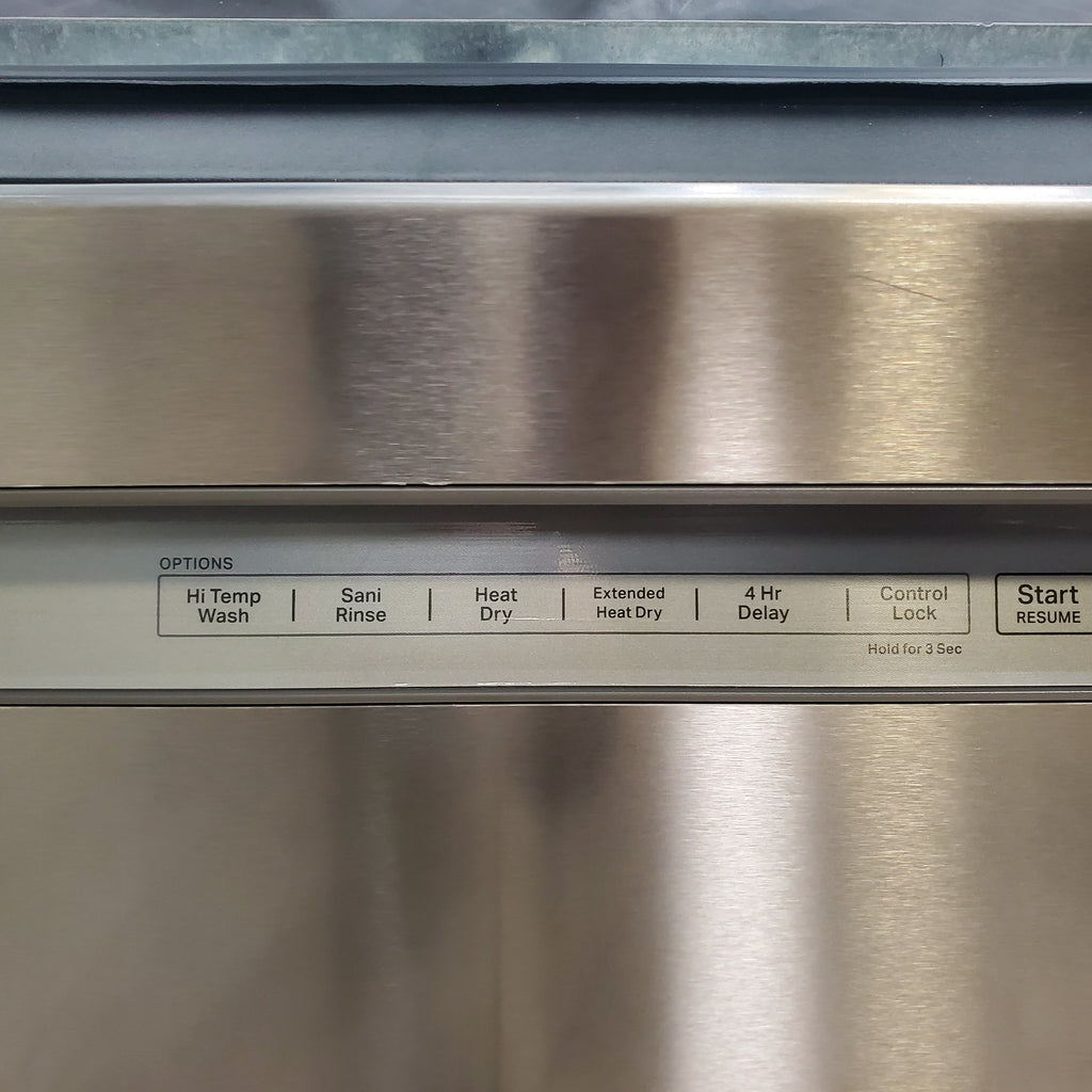 Pictures of 24 in. KitchenAid PrintShield ENERGY STAR Black Stainless Steel with PrintShield™ Finish Built-In Front Control Tall Tub 39 dBA Dishwasher with Stainless Steel Tub - Scratch & Dent - Moderate - Neu Appliance Outlet - Discount Appliance Outlet in Austin, Tx