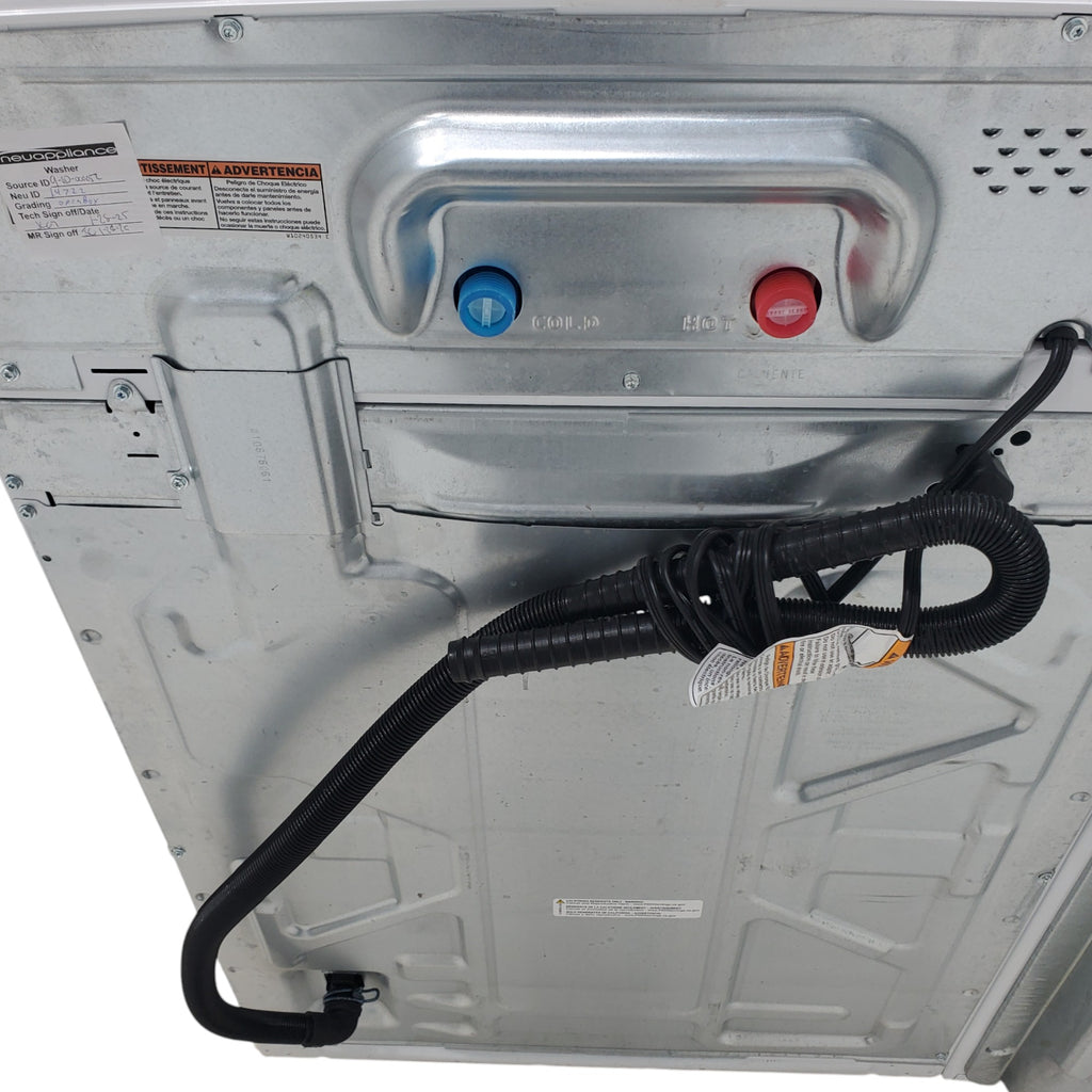 Pictures of Amana 3.8 cu. ft. Top Load Washing Machine with Deep Water Wash Option and Amana 6.5 cu. ft. Electric Dryer with Automatic Cycles - Scratch & Dent - Minor - Neu Appliance Outlet - Discount Appliance Outlet in Austin, Tx