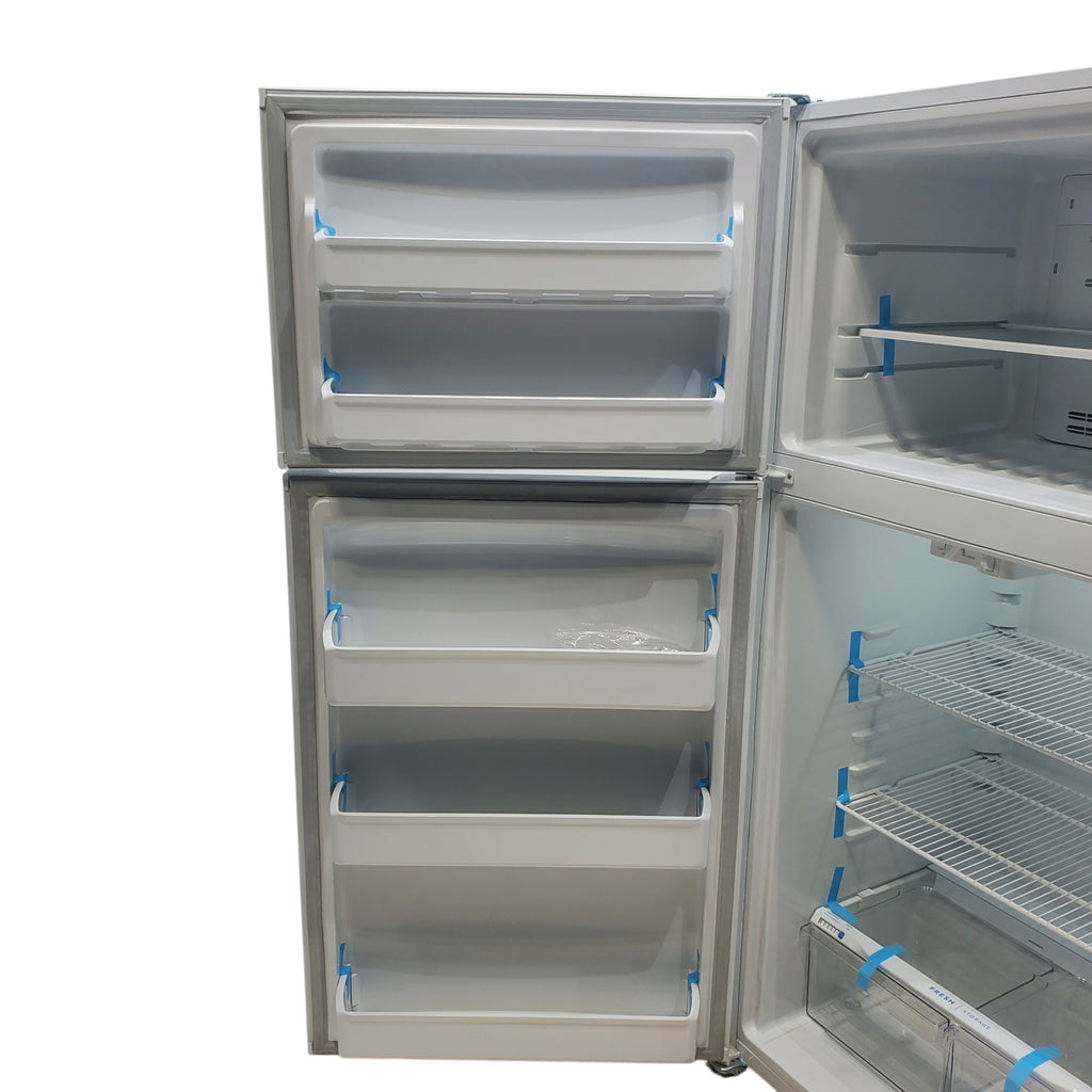 Pictures of White Frigidaire 18.3 cu. ft. Top Freezer Refrigerator with Garage-Ready Design - Open Box - Neu Appliance Outlet - Discount Appliance Outlet in Austin, Tx