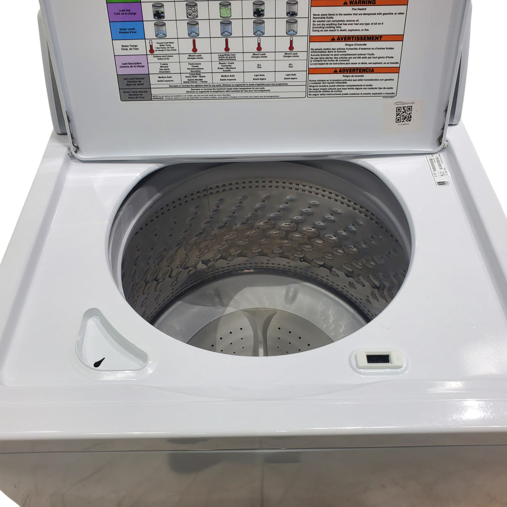 Pictures of Kenmore White 4.3 cu. Ft Top Load Washer w/Triple Action Impeller with StainBoost Feature - Certified Refurbished - Neu Appliance Outlet - Discount Appliance Outlet in Austin, Tx