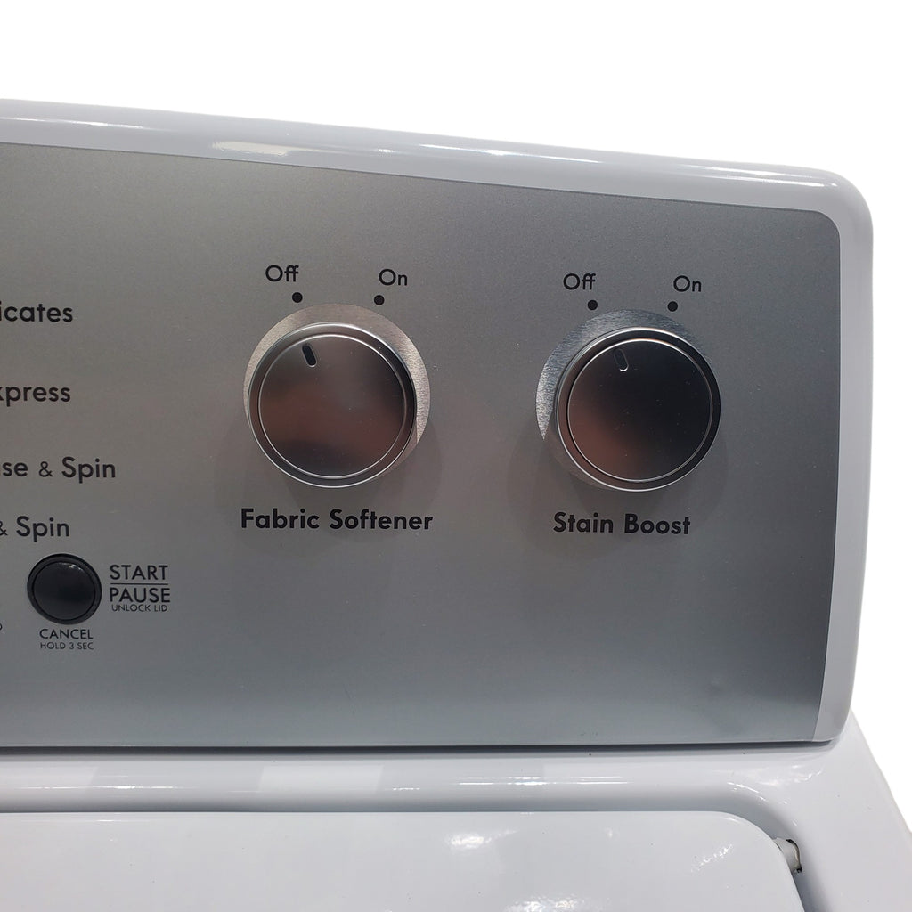 Pictures of Kenmore White 4.3 cu. Ft Top Load Washer w/Triple Action Impeller with StainBoost Feature - Certified Refurbished - Neu Appliance Outlet - Discount Appliance Outlet in Austin, Tx