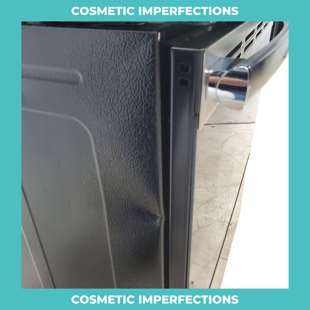 Pictures of Stainless Steel GE 5.3 cu. ft. Freestanding 4 Heating Element Smooth Cooktop Electric Range with Dual Element Baking - Certified Refurbished - Neu Appliance Outlet - Discount Appliance Outlet in Austin, Tx