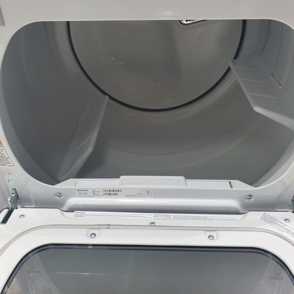 Pictures of ENERGY STAR Maytag Smart Capable 7.4 cu. ft. Electric Steam Dryer with Extra Power Button - Scratch & Dent - Minor - Neu Appliance Outlet - Discount Appliance Outlet in Austin, Tx