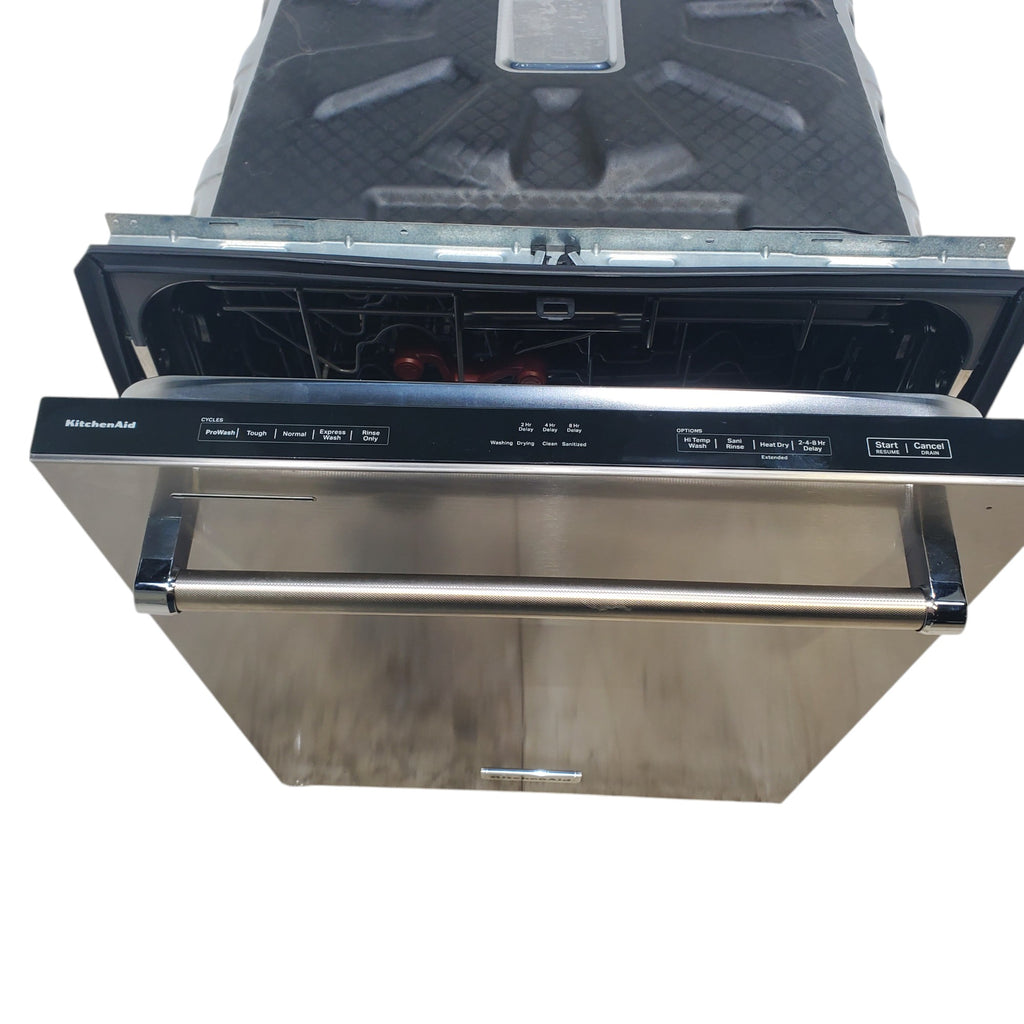 Pictures of 24 in. PrintShield Stainless Steel 360° Max Jets™ Third Rack Dishwasher with 50+ Total Wash Jets and FreeFlex Third Rack - Open Box - Neu Appliance Outlet - Discount Appliance Outlet in Austin, Tx