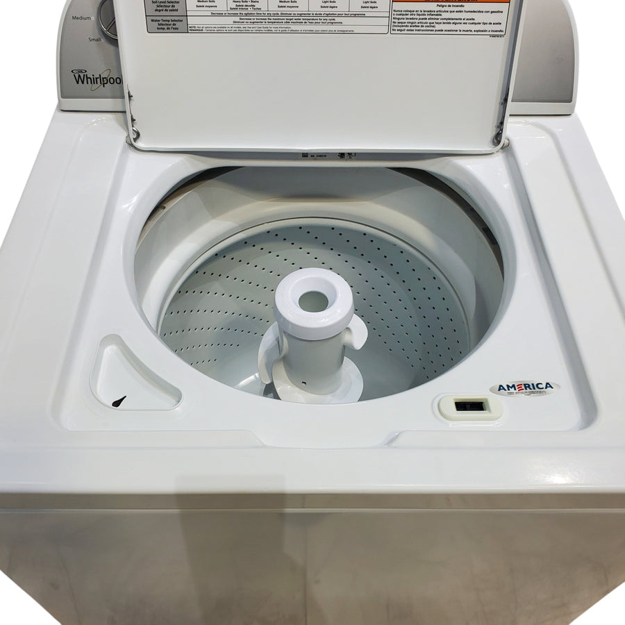 Neu Preferred HE Whirlpool 3.5 cu. ft. Agitator Top Load Washing Machine With Extra Water Cycle / Option - Certified Refurbished
