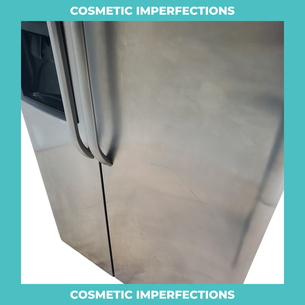 Pictures of Frigidaire 36 inch wide Stainless Steel 26 cu ft Side by Side Refrigerator with Ice/Water Dispenser, PureSource Filter and Ready Select Controls - Certified Refurbished - Neu Appliance Outlet - Discount Appliance Outlet in Austin, Tx