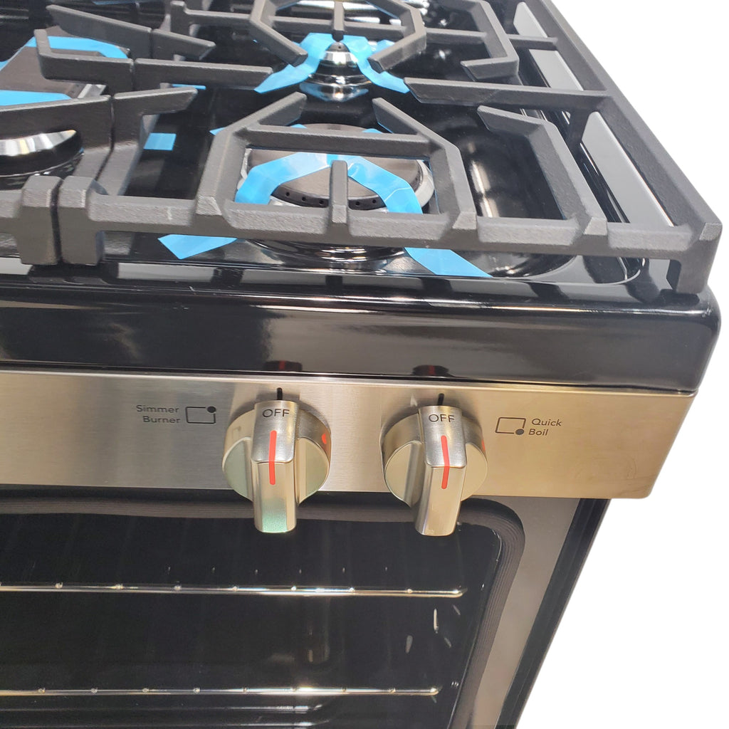 Pictures of Frigidaire Stainless Steel 30" Gas Range with Air Fry and Five Burner Cooktop - Scratch & Dent - Minor - Neu Appliance Outlet - Discount Appliance Outlet in Austin, Tx