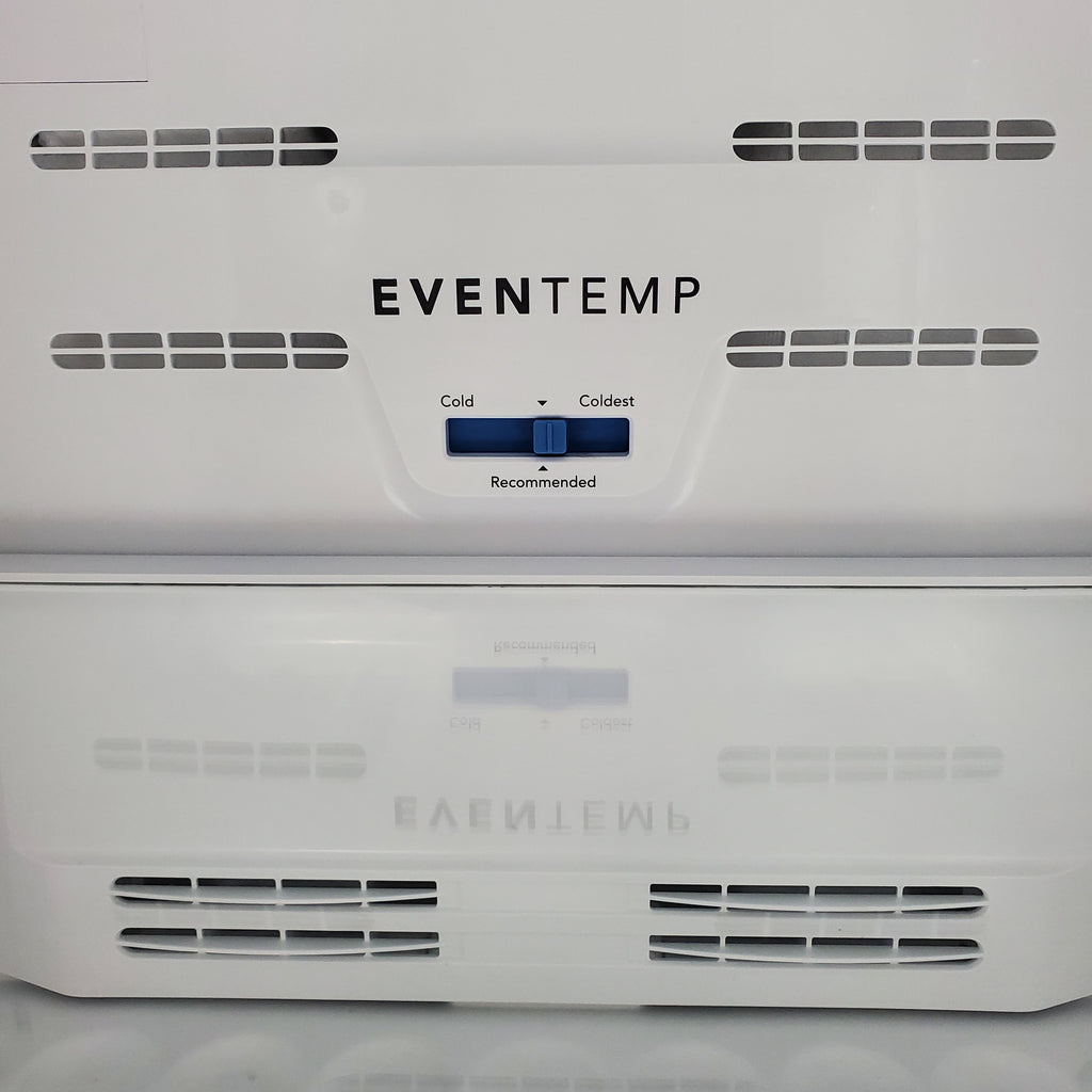 Pictures of 30 in. Wide EasyCare Stainless Steel Frigidaire 20.0 cu. ft. Top Freezer Refrigerator with EvepTemp Cooling System and Ice Maker- Scratch & Dent - Moderate - Neu Appliance Outlet - Discount Appliance Outlet in Austin, Tx