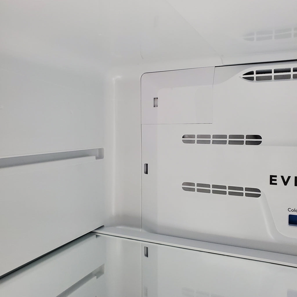 Pictures of 30 in. Wide EasyCare Stainless Steel Frigidaire 20.0 cu. ft. Top Freezer Refrigerator with EvepTemp Cooling System and Ice Maker- Scratch & Dent - Moderate - Neu Appliance Outlet - Discount Appliance Outlet in Austin, Tx