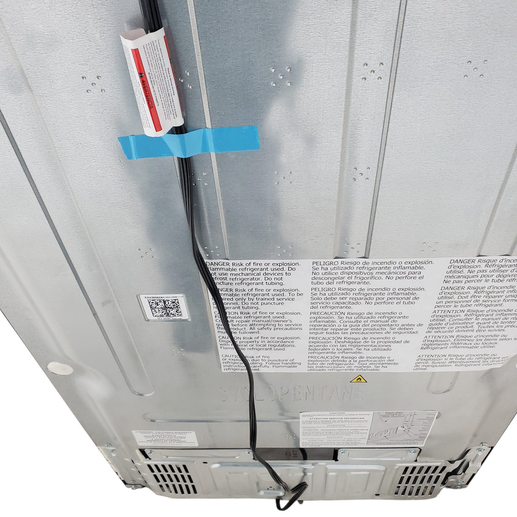 Pictures of 30 in. Wide EasyCare Stainless Steel Frigidaire 20.0 cu. ft. Top Freezer Refrigerator with EvepTemp Cooling System and Ice Maker- Scratch & Dent - Moderate - Neu Appliance Outlet - Discount Appliance Outlet in Austin, Tx