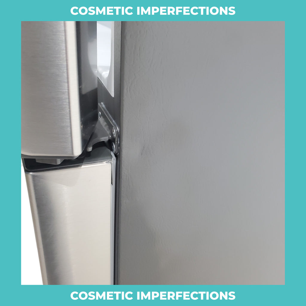 Pictures of 30 in. Wide EasyCare Stainless Steel Frigidaire 20.0 cu. ft. Top Freezer Refrigerator with EvepTemp Cooling System and Ice Maker- Scratch & Dent - Moderate - Neu Appliance Outlet - Discount Appliance Outlet in Austin, Tx