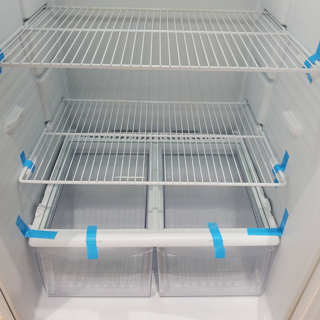Pictures of 30" Frigidaire Top Freezer 18.3 cu ft Refrigerator with Even Temp Cooling and Adjustable Shelves - Certified Refurbished - Neu Appliance Outlet - Discount Appliance Outlet in Austin, Tx