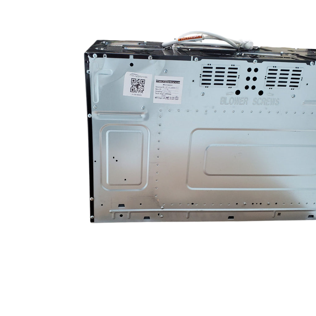 Pictures of Fingerprint Resistant Stainless Steel Whirlpool 1.7 cu. ft. Over the Range Microwave Dishwasher Safe Turntable Plate - Open Box - Neu Appliance Outlet - Discount Appliance Outlet in Austin, Tx