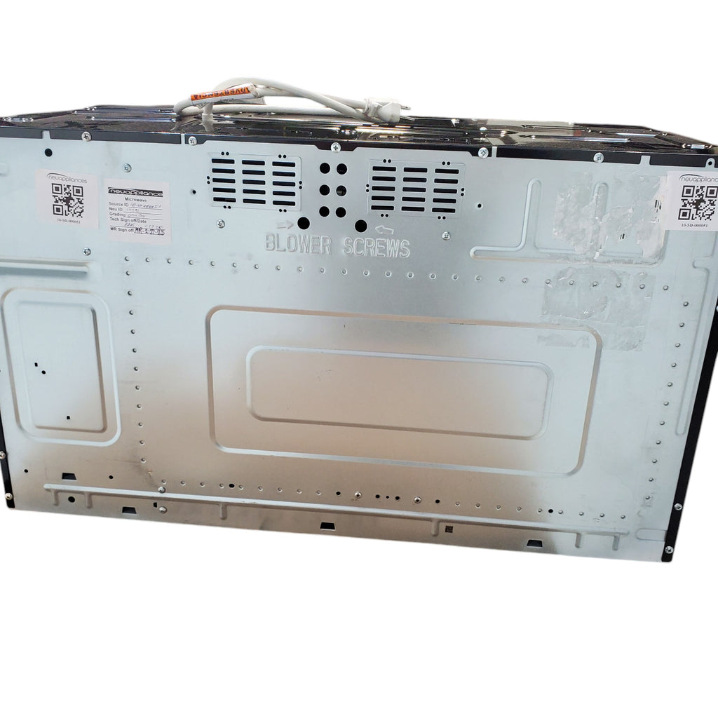 Pictures of Fingerprint Resistant Stainless Steel Whirlpool 1.7 cu. ft. Over the Range Microwave Dishwasher Safe Turntable Plate - Open Box - Neu Appliance Outlet - Discount Appliance Outlet in Austin, Tx