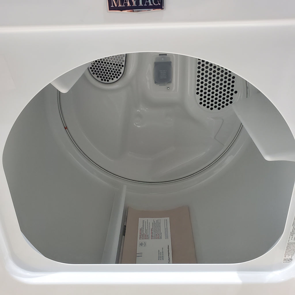 Pictures of Maytag 4.5 cu. ft. Top Load Washer with Power Agitator and 7.0 cu. ft. Gas Dryer with Reversible Door MVW4505MW / MGD4500MW- Open Box - Neu Appliance Outlet - Discount Appliance Outlet in Austin, Tx