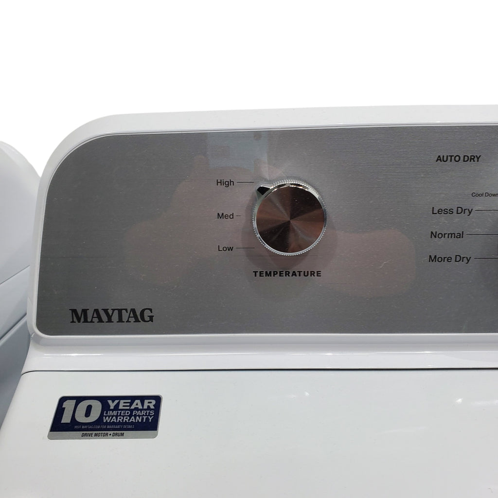 Pictures of Maytag 4.5 cu. ft. Top Load Washer with Power Agitator and 7.0 cu. ft. Gas Dryer with Reversible Door MVW4505MW / MGD4500MW- Open Box - Neu Appliance Outlet - Discount Appliance Outlet in Austin, Tx
