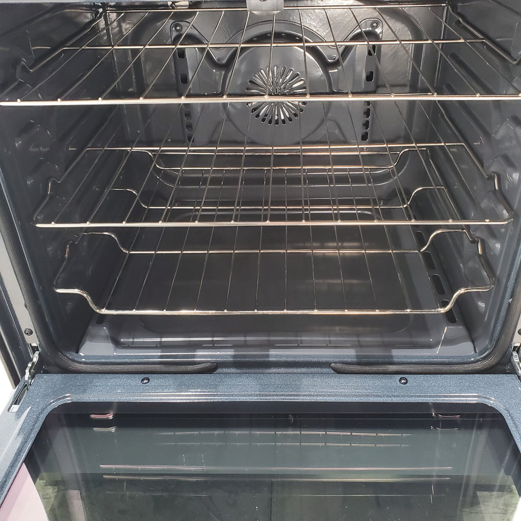 Pictures of Stainless Steel with Printshield Finish KitchenAid 30-in 5 Burners 5.8-cu ft Self-cleaning Convection Oven Freestanding Natural Gas Range - Scratch & Dent - Minor - Neu Appliance Outlet - Discount Appliance Outlet in Austin, Tx