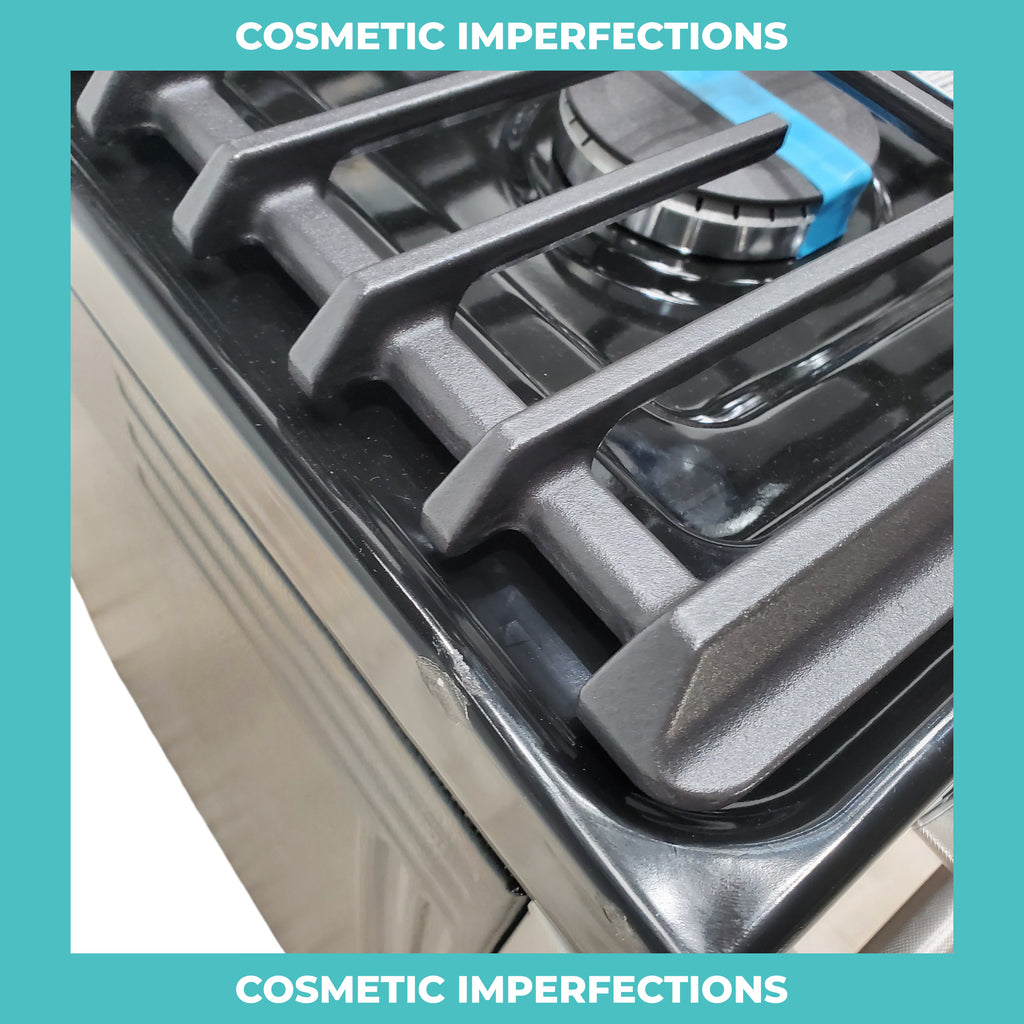 Pictures of Stainless Steel with Printshield Finish KitchenAid 30-in 5 Burners 5.8-cu ft Self-cleaning Convection Oven Freestanding Natural Gas Range - Scratch & Dent - Minor - Neu Appliance Outlet - Discount Appliance Outlet in Austin, Tx