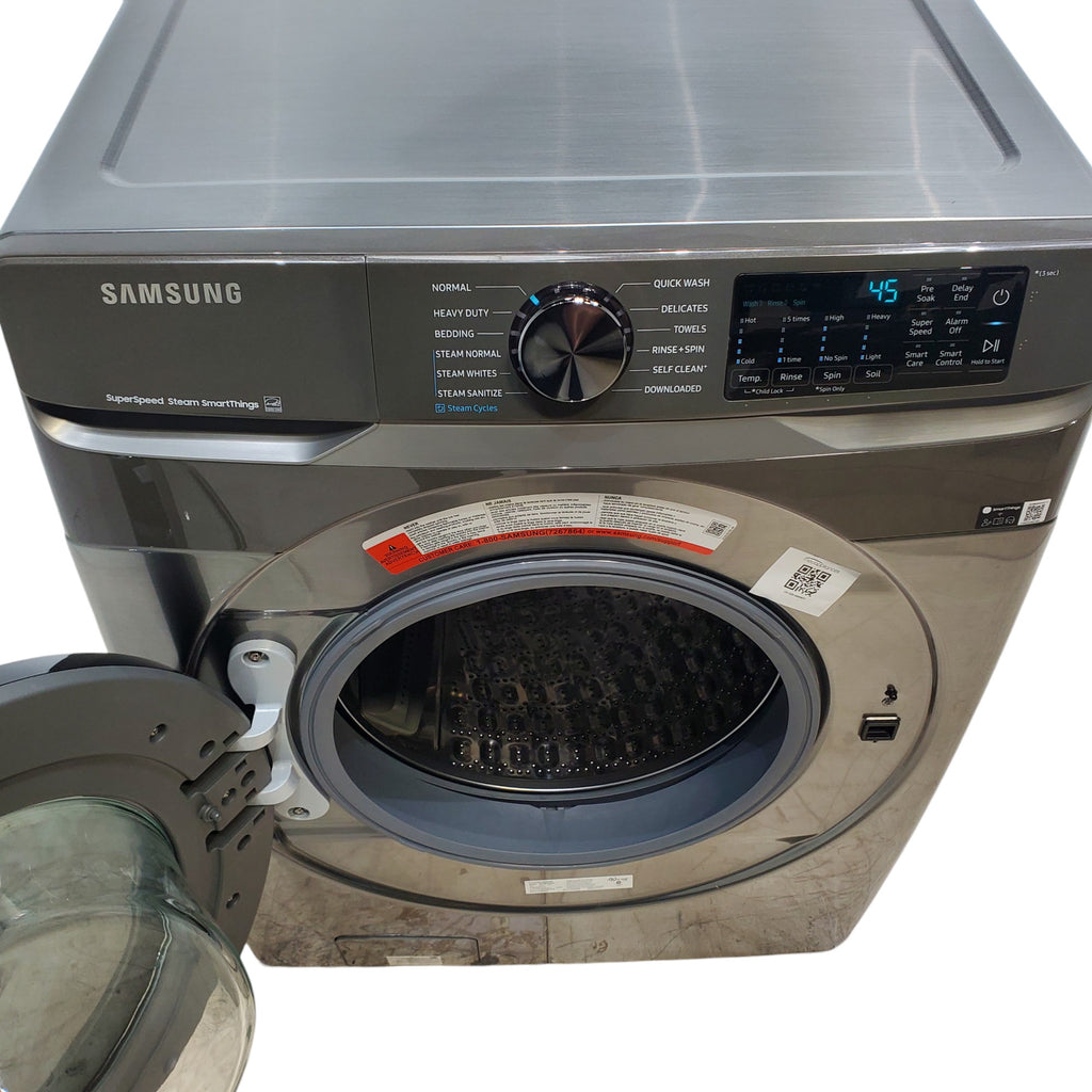 Pictures of Platinum ENERGY STAR Samsung 4.5 cu. ft. Front Load Washer with WiFi Connectivity - Scratch & Dent - Minor - Neu Appliance Outlet - Discount Appliance Outlet in Austin, Tx