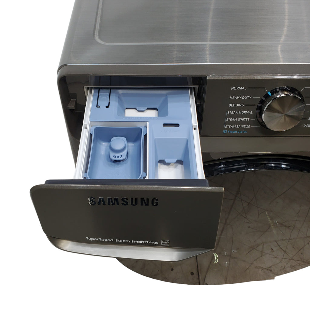 Pictures of Platinum ENERGY STAR Samsung 4.5 cu. ft. Front Load Washer with WiFi Connectivity - Scratch & Dent - Minor - Neu Appliance Outlet - Discount Appliance Outlet in Austin, Tx