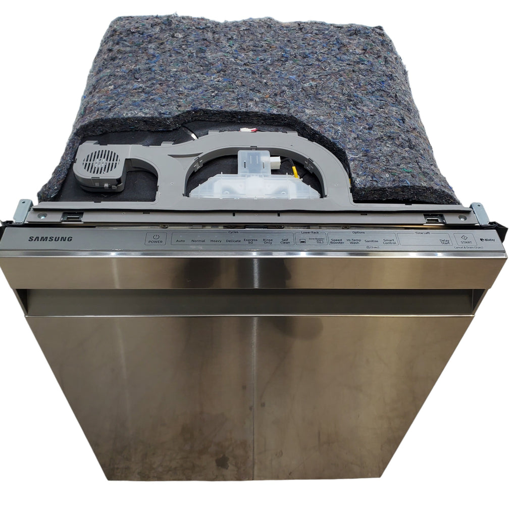 Pictures of Samsung Fingerprint Resistant Stainless Steel AutoRelease Smart 39dBA Dishwasher with Linear Wash DW80R9950US - Open Box - Neu Appliance Outlet - Discount Appliance Outlet in Austin, Tx