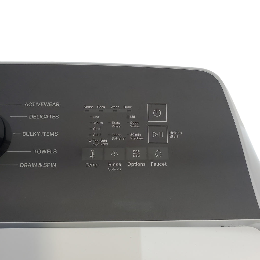 Pictures of White Whirlpool 4.7 - 4.8 cu ft Capacity Top-Load Washer with 2 in 1 Removable Agitator - Open Box - Neu Appliance Outlet - Discount Appliance Outlet in Austin, Tx