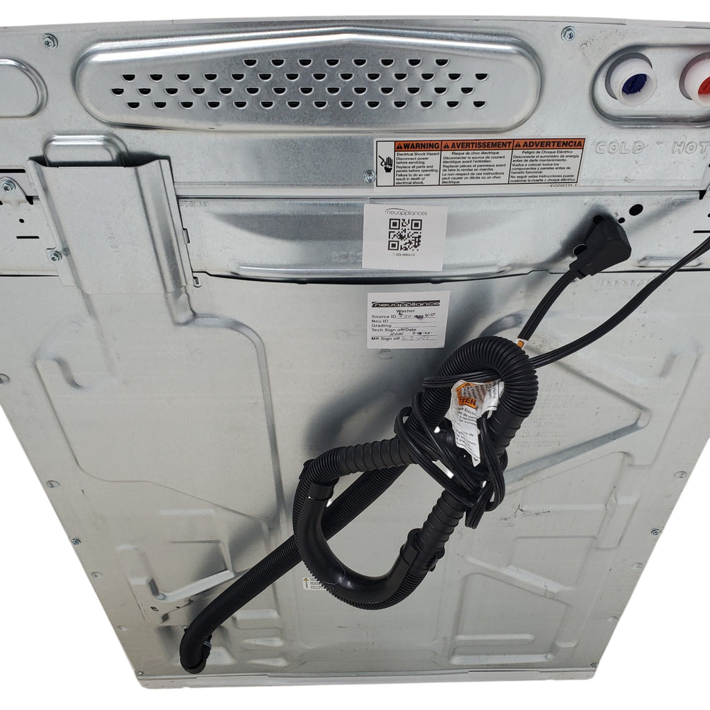 Pictures of White Whirlpool 4.7 - 4.8 cu ft Capacity Top-Load Washer with 2 in 1 Removable Agitator - Open Box - Neu Appliance Outlet - Discount Appliance Outlet in Austin, Tx