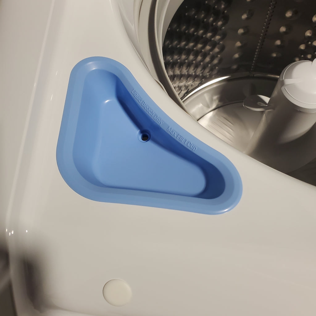 Pictures of ENERGY STAR LG 4.1 cu. ft. Top Load Washing Machine with 4-Way Agitator and ENERGY STAR LG 7.3 cu. ft. Gas Dryer with Smart Diagnosis - Open Box - Neu Appliance Outlet - Discount Appliance Outlet in Austin, Tx