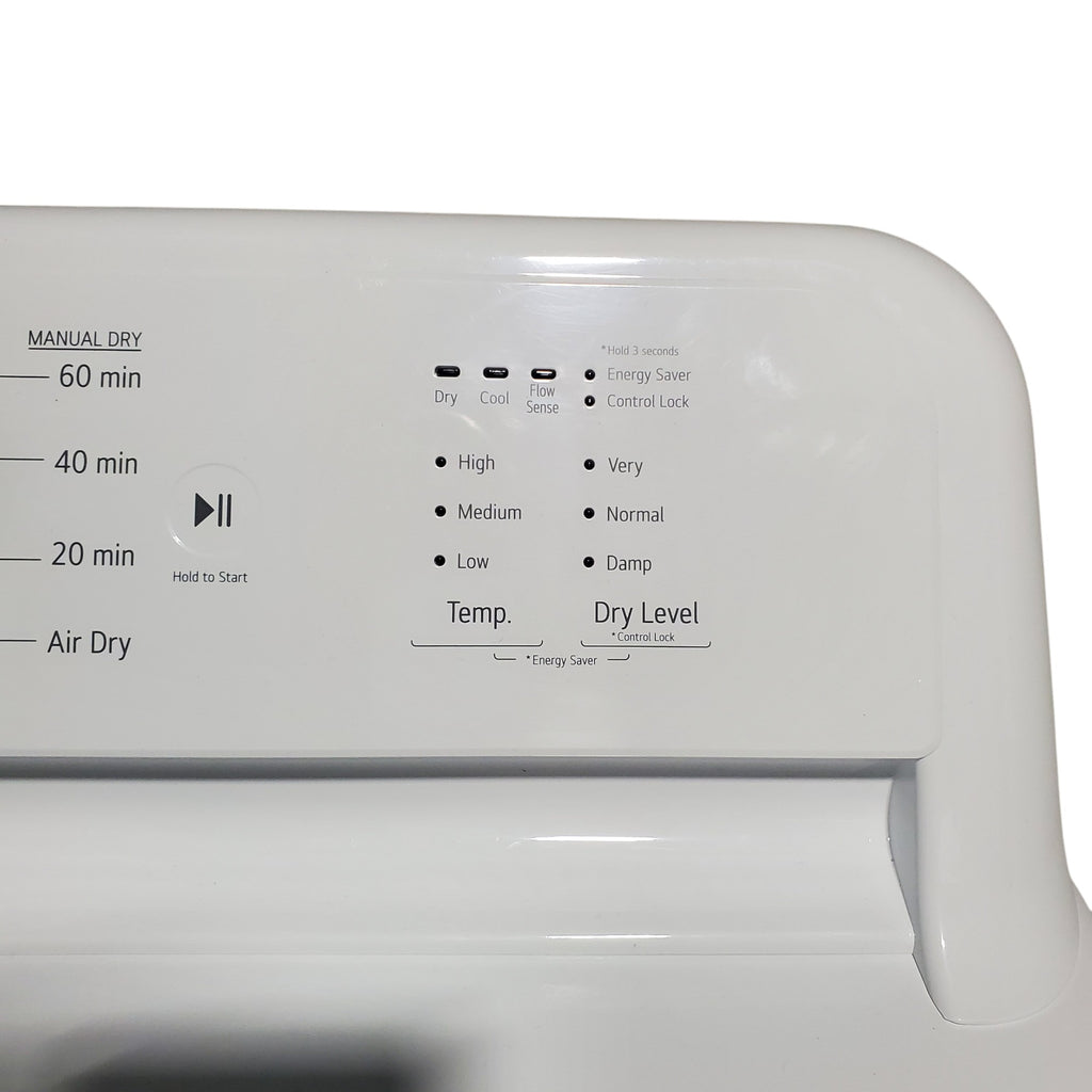 Pictures of ENERGY STAR LG 4.1 cu. ft. Top Load Washing Machine with 4-Way Agitator and ENERGY STAR LG 7.3 cu. ft. Gas Dryer with Smart Diagnosis - Open Box - Neu Appliance Outlet - Discount Appliance Outlet in Austin, Tx