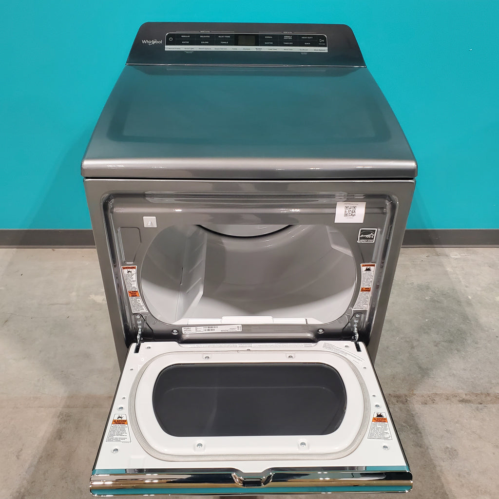 Pictures of Chrome Shadow ENERGY STAR Whirlpool 7.4 cu. ft. Electric Dryer with Smart Steam - Scratch & Dent - Minor - Neu Appliance Outlet - Discount Appliance Outlet in Austin, Tx
