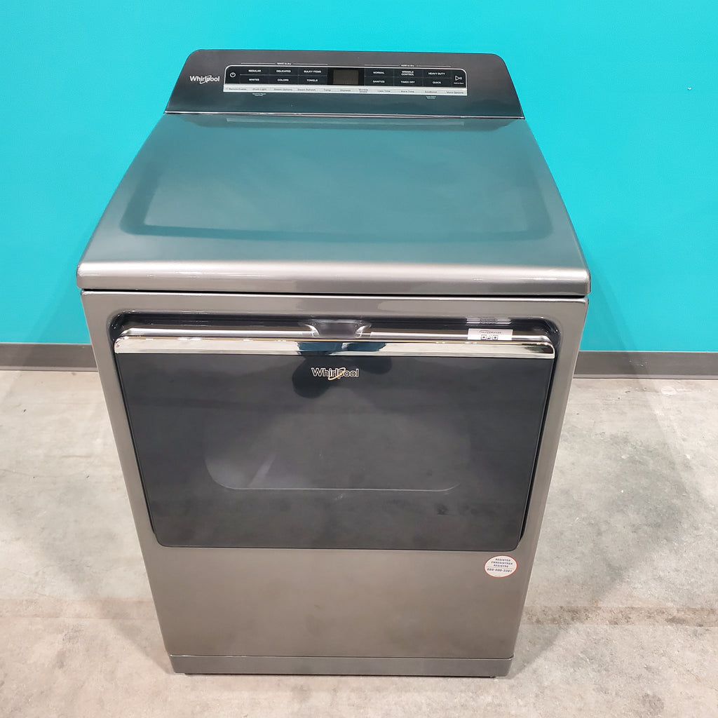 Pictures of Chrome Shadow ENERGY STAR Whirlpool 7.4 cu. ft. Electric Dryer with Smart Steam - Scratch & Dent - Minor - Neu Appliance Outlet - Discount Appliance Outlet in Austin, Tx