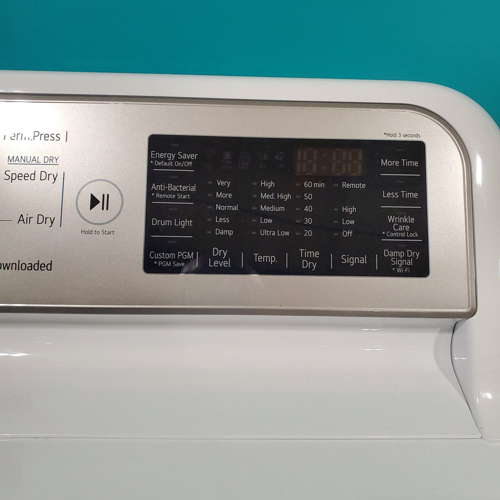 Pictures of 7.3 cu. ft. Ultra Large Capacity Smart wi-fi Enabled Rear Control Gas Dryer with EasyLoad™ Door DLG7401WE - Scratch & Dent - Minor - Neu Appliance Outlet - Discount Appliance Outlet in Austin, Tx