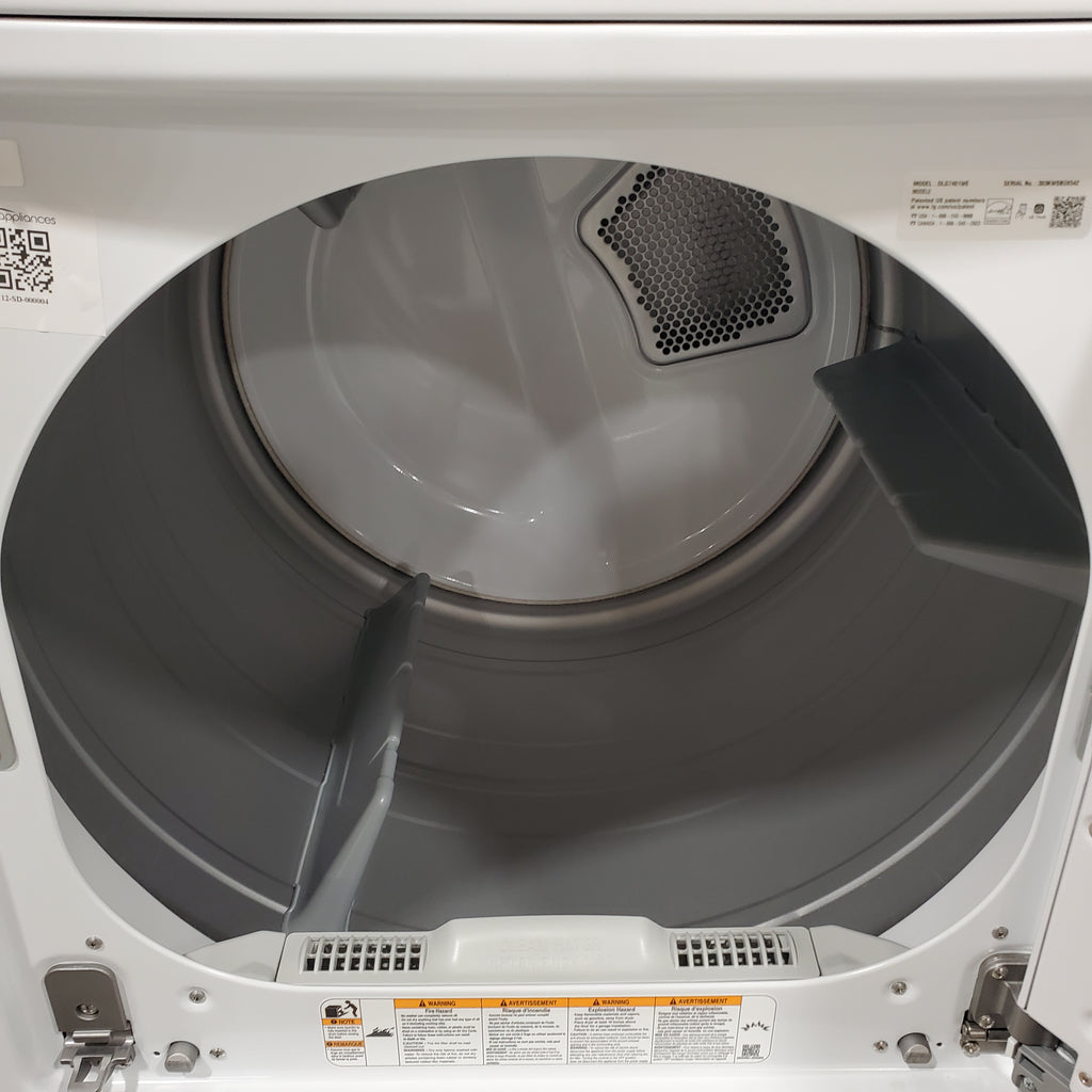 Pictures of 7.3 cu. ft. Ultra Large Capacity Smart wi-fi Enabled Rear Control Gas Dryer with EasyLoad™ Door DLG7401WE - Scratch & Dent - Minor - Neu Appliance Outlet - Discount Appliance Outlet in Austin, Tx