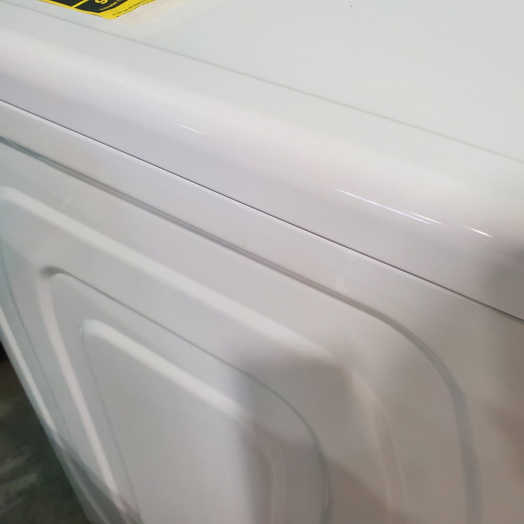 Pictures of ENERGY STAR Samsung 4.5 cu. ft. Front Load Washer with Vibration Reduction and Samsung 7.5 cu. ft. Front Load Electric Dryer with Sensor Dry and Interior Drum Light- Scratch & Dent - Minor - Neu Appliance Outlet - Discount Appliance Outlet in Austin, Tx