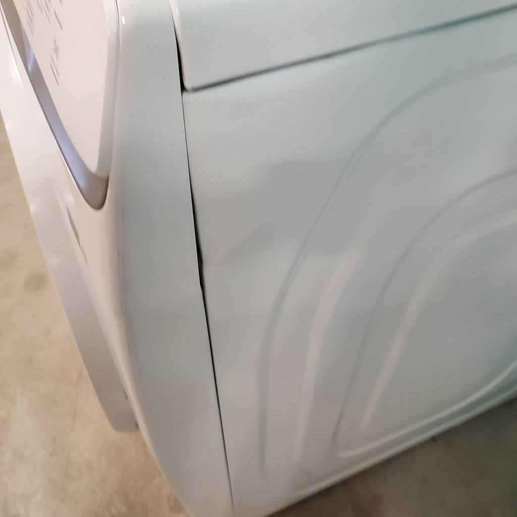 Pictures of ENERGY STAR Samsung 4.5 cu. ft. Front Load Washer with Vibration Reduction and Samsung 7.5 cu. ft. Front Load Electric Dryer with Sensor Dry and Interior Drum Light- Scratch & Dent - Minor - Neu Appliance Outlet - Discount Appliance Outlet in Austin, Tx