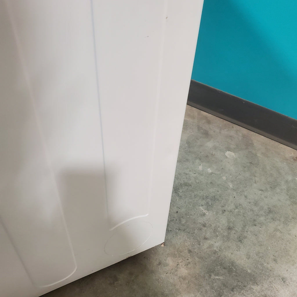 Pictures of Compact 24 in. Wide GE ENERGY STAR 2.4 cu. ft. Front Load Steam Washing Machine with 1400 RPM Spin Speed and Frontload Vented WiFi Capable ENERGY STAR 4.3 cu. ft. Electric Dryer with Stainless Steel Basket - Scratch & Dent - Minor - Neu Appliance Outlet - Discount Appliance Outlet in Austin, Tx