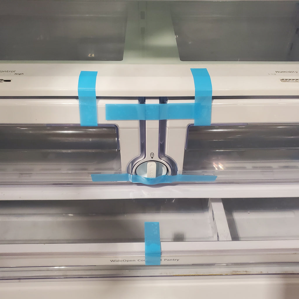 Pictures of Stainless Steel ENERGY STAR Samsung 28.07 cu. ft. 3 Door French Door Refrigerator with Dual Ice Maker - Certified Refurbished - Neu Appliance Outlet - Discount Appliance Outlet in Austin, Tx