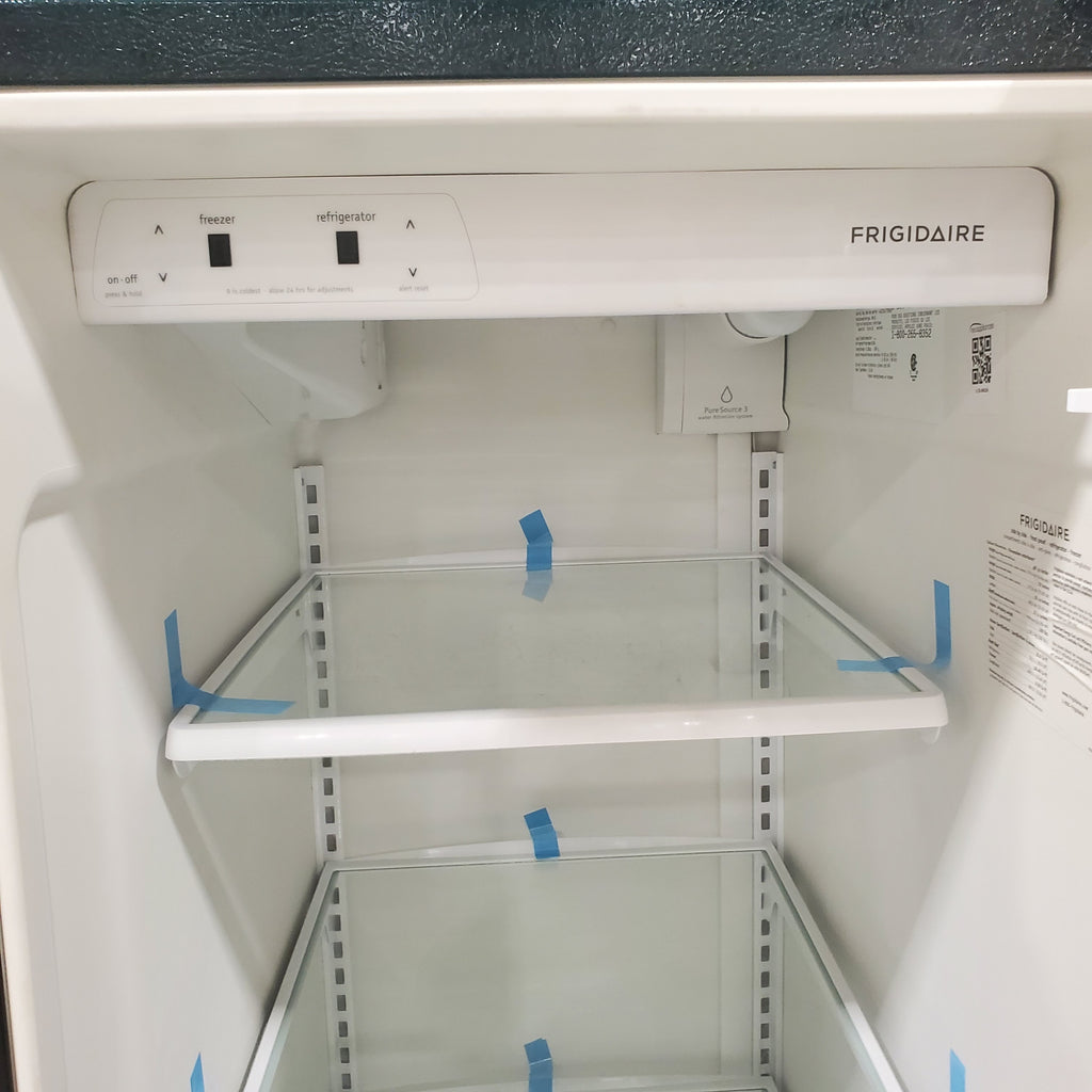Pictures of Frigidaire 36 inch wide Stainless Steel 26 cu ft Side by Side Refrigerator with Ice/Water Dispenser, PureSource Filter and Ready Select Controls - Certified Refurbished - Neu Appliance Outlet - Discount Appliance Outlet in Austin, Tx