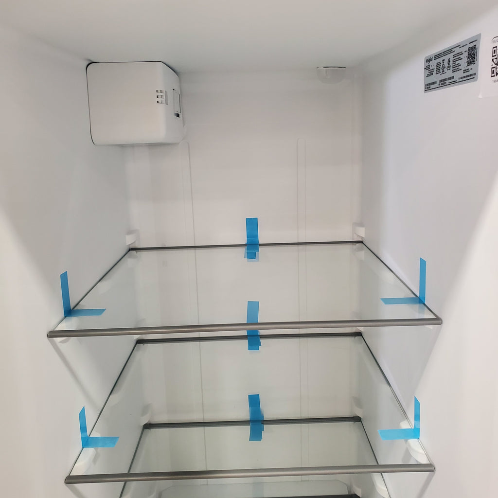 Pictures of Fingerprint-Resistant Stainless Steel Whirlpool 24.5 cu. ft. Side by Side Refrigerator with In Door Ice and Water Dispenser - Scratch & Dent - Minor - Neu Appliance Outlet - Discount Appliance Outlet in Austin, Tx