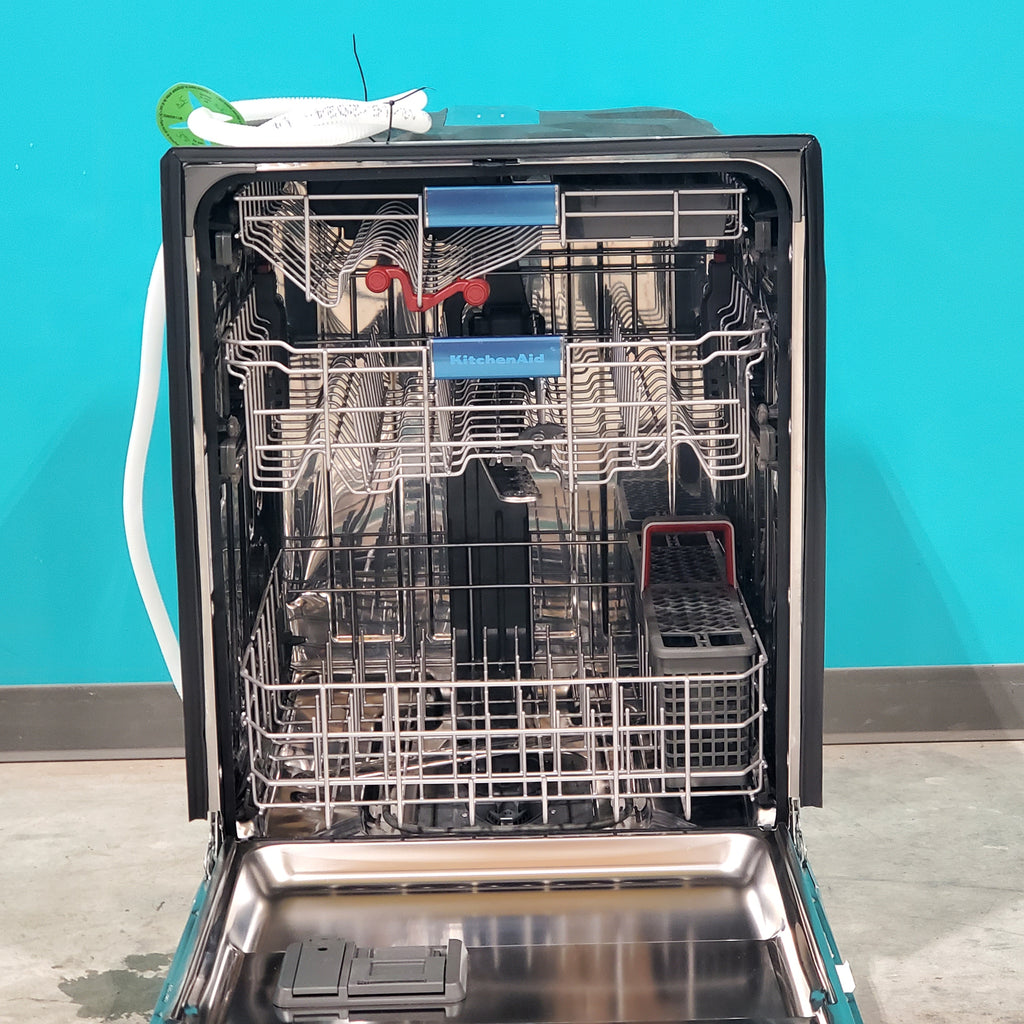 Pictures of 24 in. PrintShield Stainless Steel ENERGY STAR KitchenAid Top Control Dishwasher with FreeFlex Third Rack KDTM404KPS - Scratch & Dent - Minor - Neu Appliance Outlet - Discount Appliance Outlet in Austin, Tx