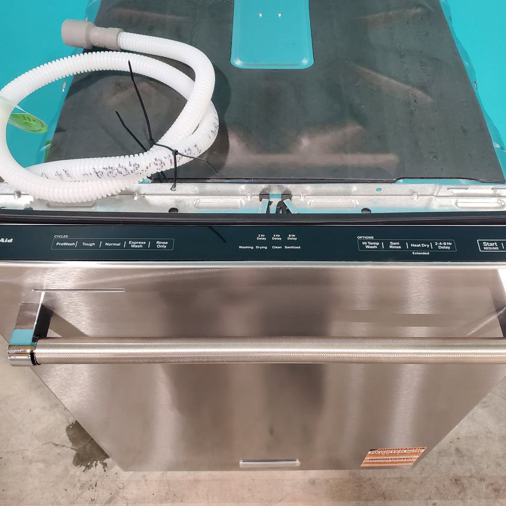 Pictures of 24 in. PrintShield Stainless Steel ENERGY STAR KitchenAid Top Control Dishwasher with FreeFlex Third Rack KDTM404KPS - Scratch & Dent - Minor - Neu Appliance Outlet - Discount Appliance Outlet in Austin, Tx