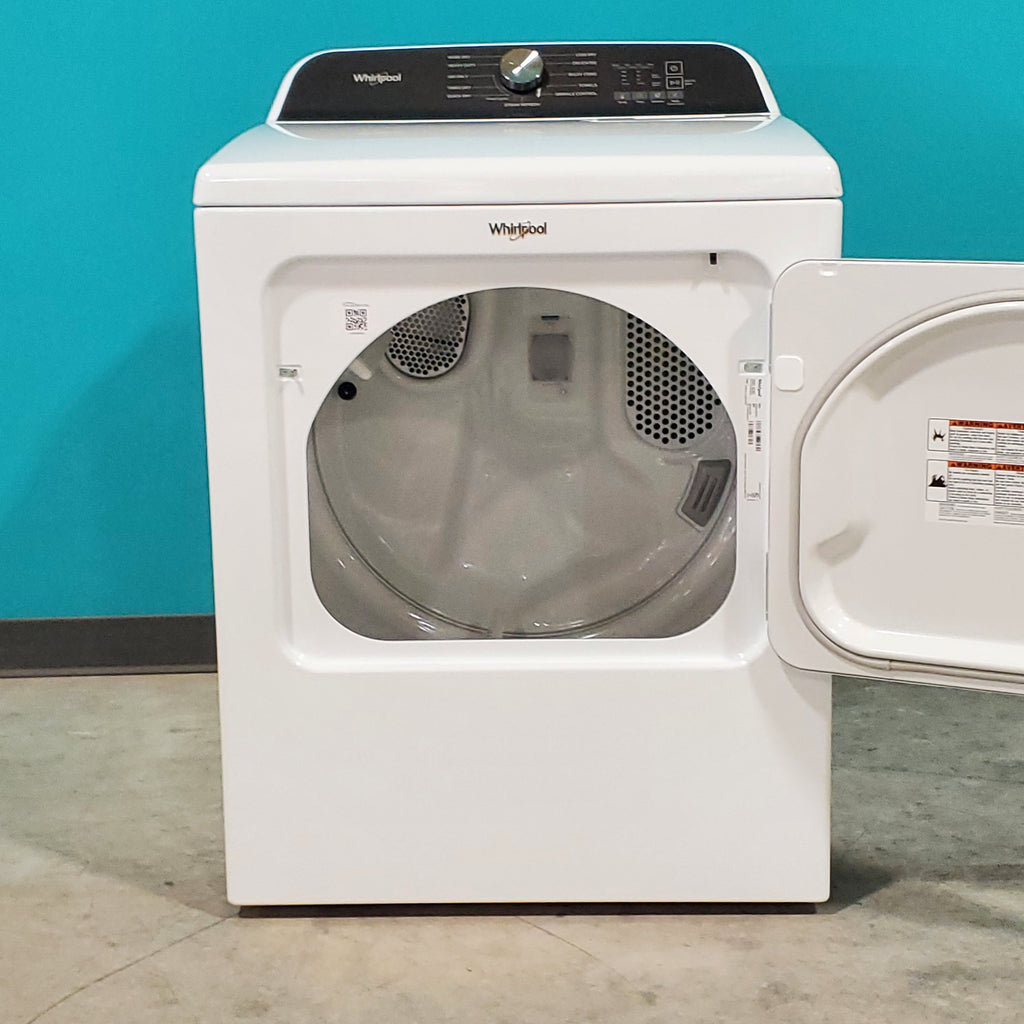 Pictures of Whirlpool® 7.0 Cu. Ft. Electric Dryer with Moisture Sensor and Steam Refresh Cycle - Scratch & Dent - Minor - Neu Appliance Outlet - Discount Appliance Outlet in Austin, Tx