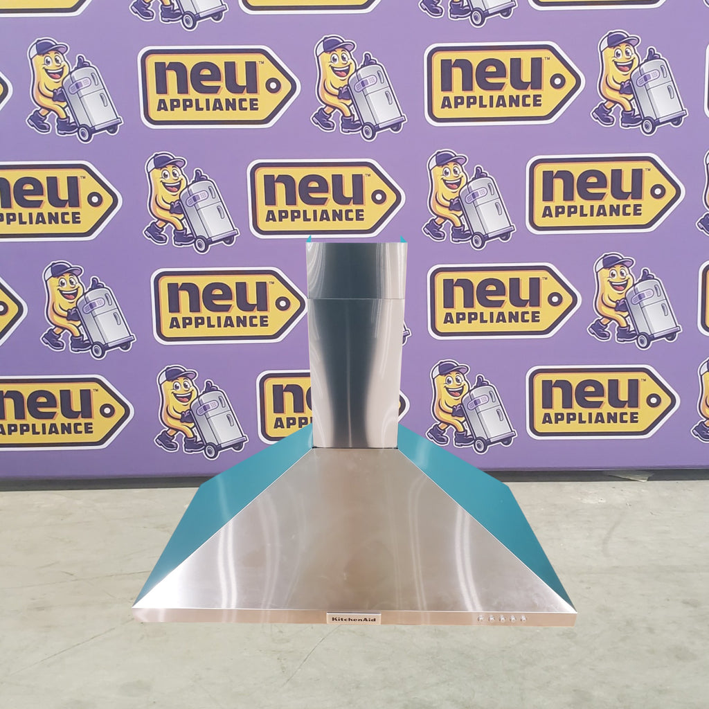 Pictures of Kitchenaid Stainless Steel 36" Wall-Mount, 3-Speed Canopy Hood KVWB406DSS - Open Box - Neu Appliance Outlet - Discount Appliance Outlet in Austin, Tx