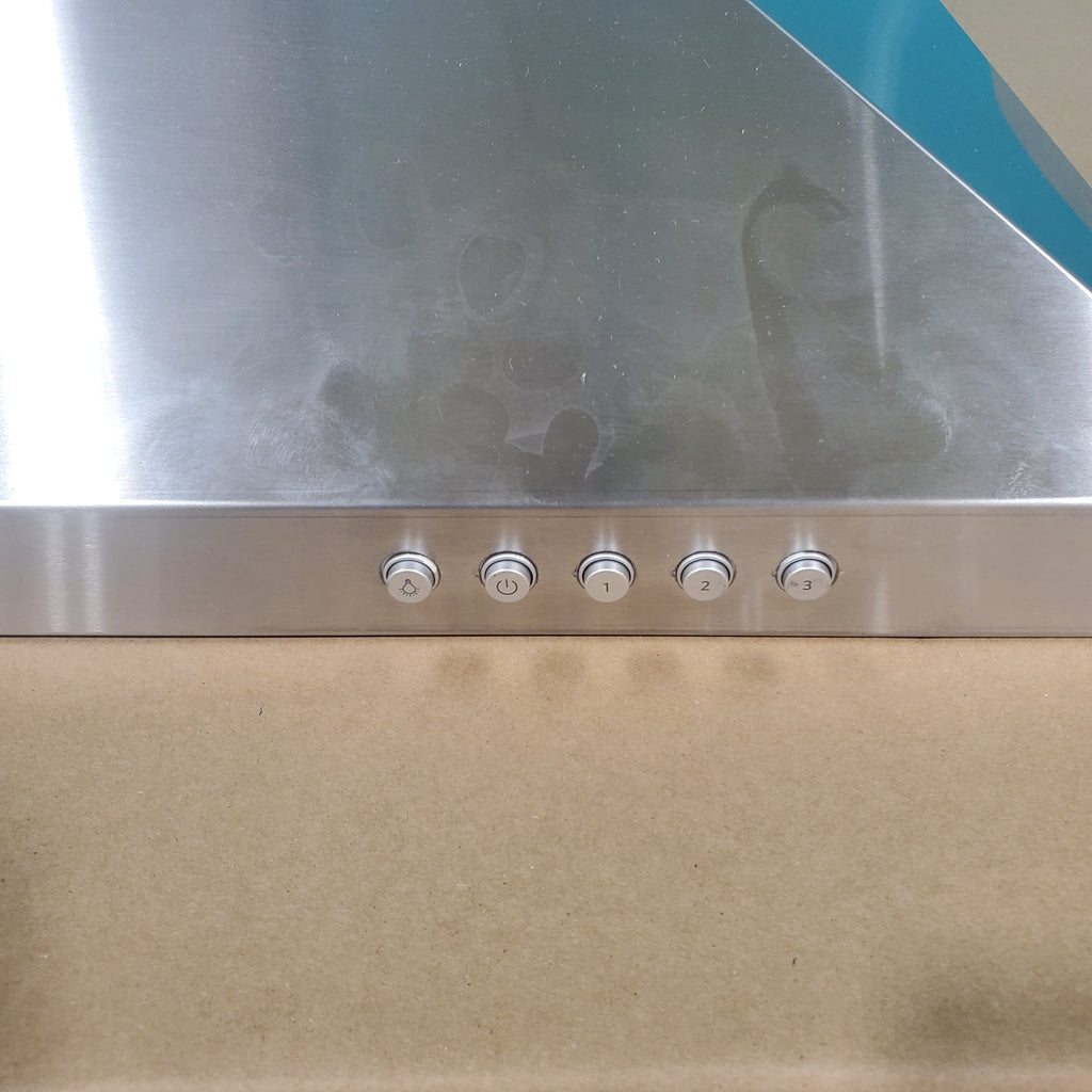 Pictures of Kitchenaid Stainless Steel 36" Wall-Mount, 3-Speed Canopy Hood KVWB406DSS - Open Box - Neu Appliance Outlet - Discount Appliance Outlet in Austin, Tx